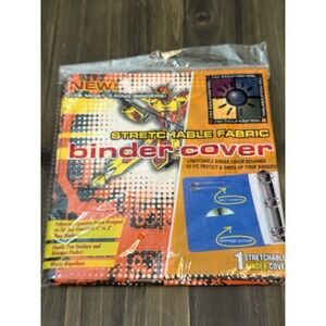 Stretchable Jumbo Fabric Binder Cover College Student‎ Back to School Elementary